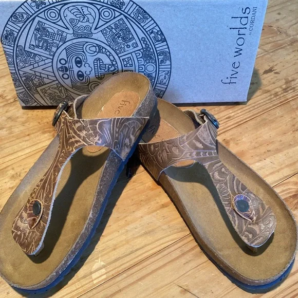 🎉 NEW‼️ SUNDANCE FIVE WORLDS SOFIA SANDALS‼️ - Picture 3 of 16